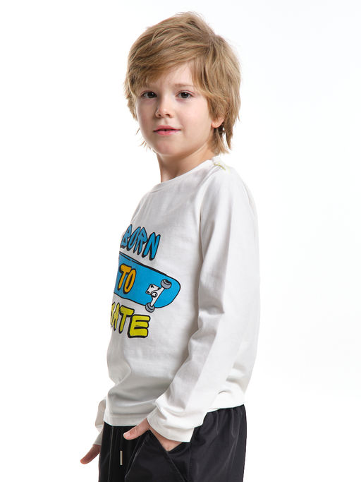 Лонгслив для мальчика с принтом UD 6778 касар - Mini maxi фото 4