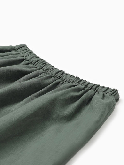 Брюки женские oversize MINAKU: MINAKU: Safari цвет зеленый, размер 50
