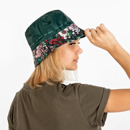 Панама Цветы, цвет зелёный, 56-58 рр. - Overhat фото 13