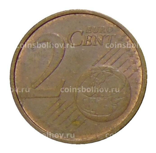 Монета 2 евроцента 2002 года F Германия