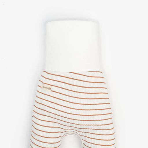 Ползунки-штанишки Крошка Я, BASIC LINE, рост 80-86 см, полоска бежевая  фото 5