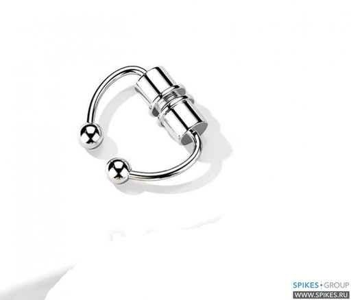 Пирсинг в нос, септум фейк, обманка на магнитах