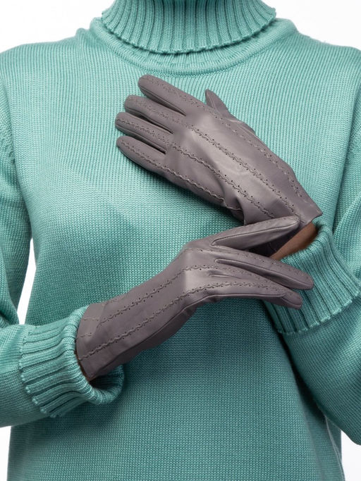 Перчатки женские б/п HP00018 grey - Eleganzza фото 5