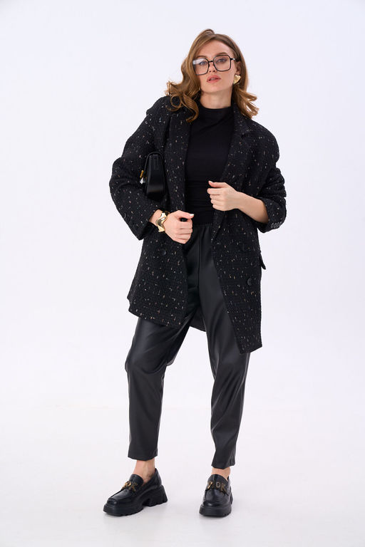 Жакет NIKVA н946-4 черный фото 6