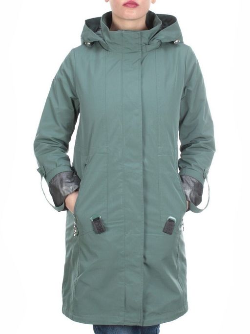 F2089 GREEN Ветровка женская MARIA (65% хлопок, 35% полиэстер) - Fashion фото 2