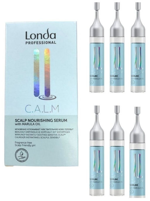 -10% Сыворотка для чувствительной кожи головы Calm, 6х9 мл Londa