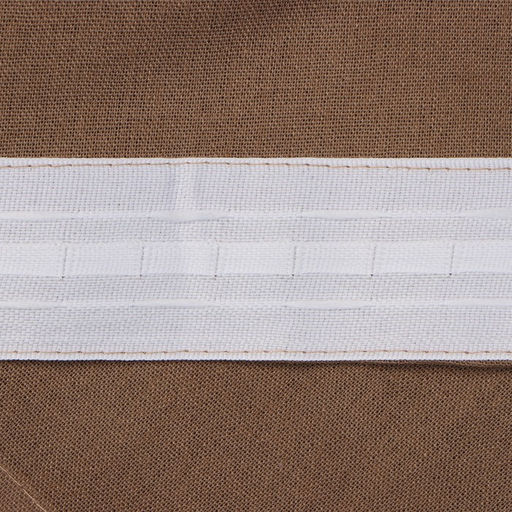 Шторы для кухни Этель ECO, цвет оливковый, 130 +/-6 х180 см - 2 шт, подхваты - 2 шт, 70% хл, 30% лён  фото 5