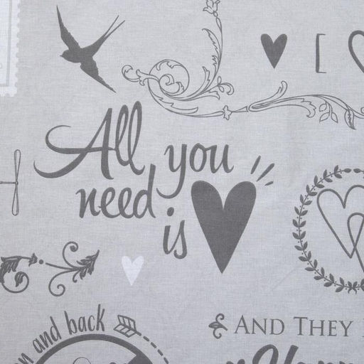 Постельное бельё Этель евро Love 200*217 см, 220*240 см, 70*70 см -2 шт, 100% хлопок, бязь 125 г/м2  фото 3