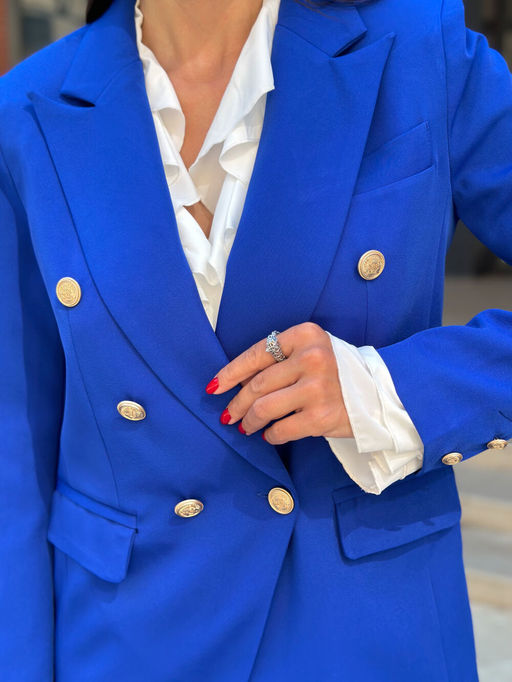 Жакет AURA 1112-176 синий  фото 4