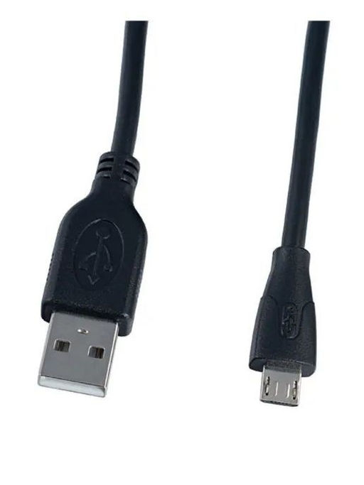 Кабель microUSB - USB, 3м, в пакете (U4003) "Perfeo", черный