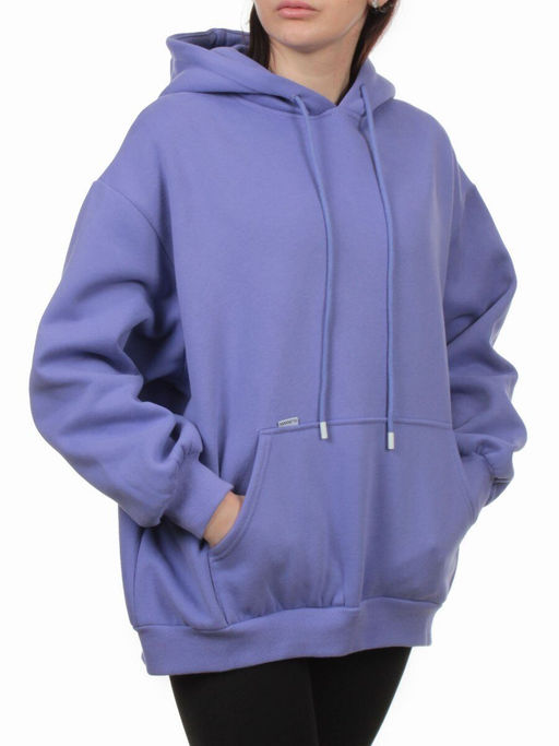 2610 VIOLET Толстовка женская (85% хлопок, 10% полиэстер, 5% спандекс) - Fashion фото 2