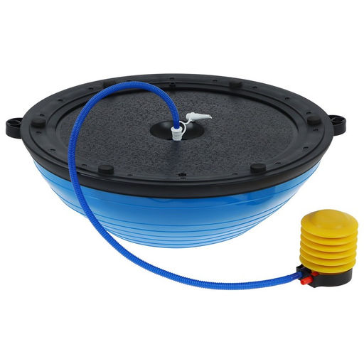 Полусфера BOSU гимнастическая, с насосом, 55х25 см, цвет синий - Simaland фото 16