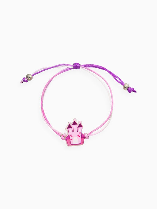 Набор детских браслетов «Выбражулька. Замок и Единорог», 3 шт. силиконовый, разноцветный