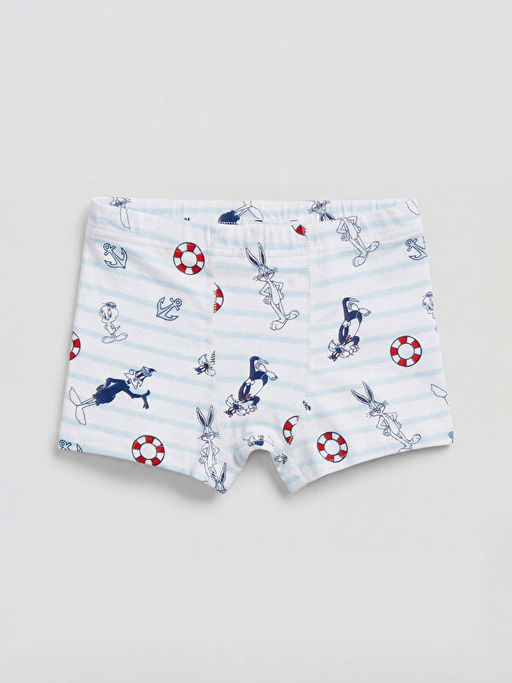 Erkek ?ocuk Looney Tunes Bask?l? Boxer 3l? - Waikiki фото 3