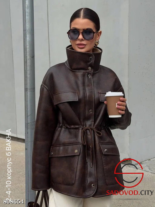 жакет женский дублёнка - Bruno фото 2