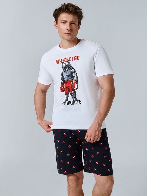 Комплект мужской домашний Мужество. Стойкость - Mark formelle фото 2