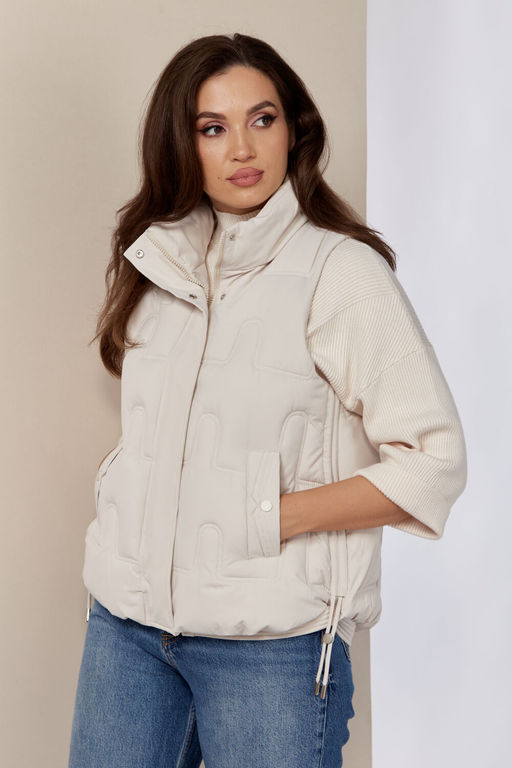 Жилет SHETTI 2152 молочный