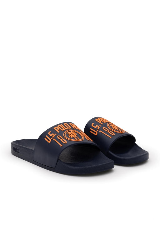 U. S. Polo Assn / Мужские темно-синие тапочки