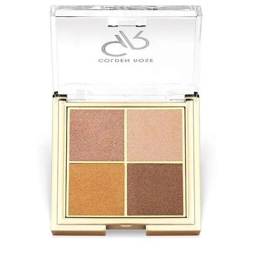 Golden Rose Тени для век QUATTRO EYESHADOW PALETTE 07