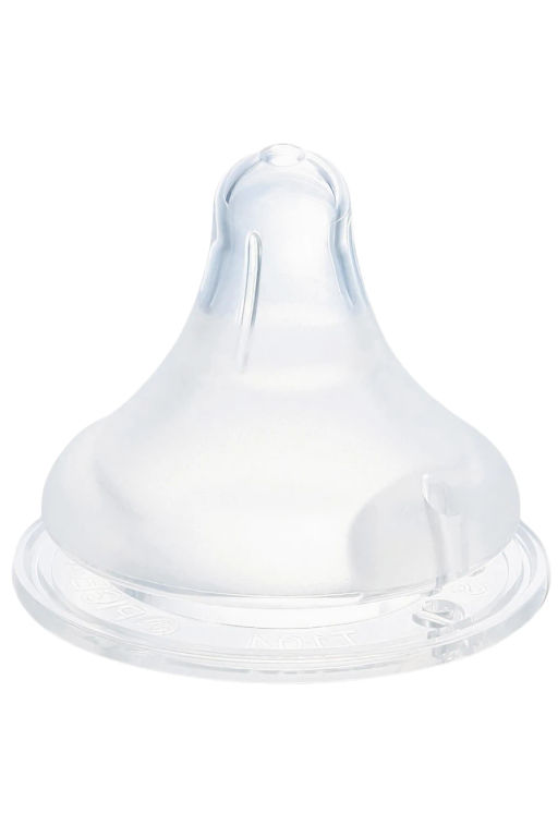 pigeon / Соска силиконовая для детской бутылочки SofTouch Peristaltic Plus размер S 2 шт. фото 3