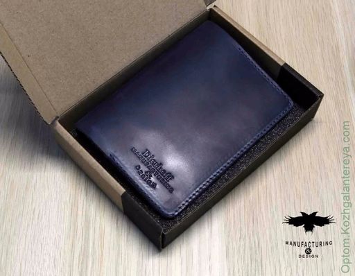 Мужская кожаная обложка Dierhoff Д 6010-900 - Sergio valentini фото 5
