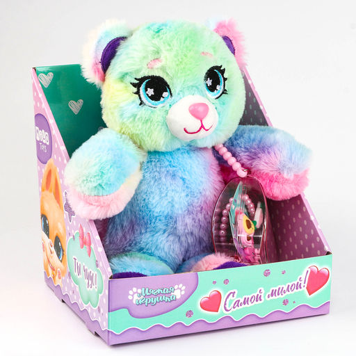 Мягкая игрушка Модный медведь, 30 см - Milo toys фото 9