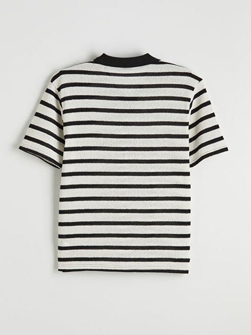 Polo Yaka ?izgili Erkek Ti??rt