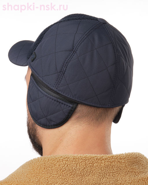 072-4-3 Бейсболка мужская флис (56-62)