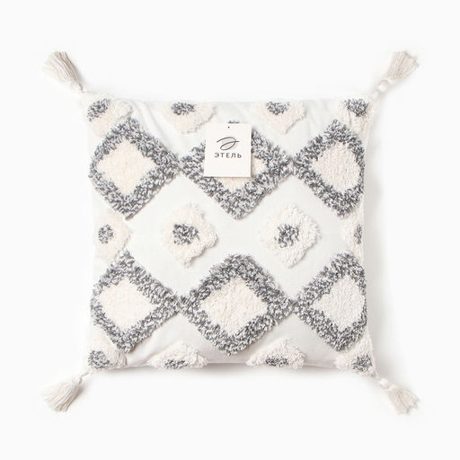 Наволочка декоративная Этель бохо Style 45х45 см, хлопок  фото 4