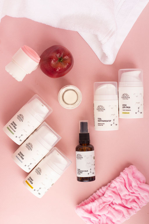 Пилинг для лица с гликолевой кислотой антивозрастной - Siberina фото 6