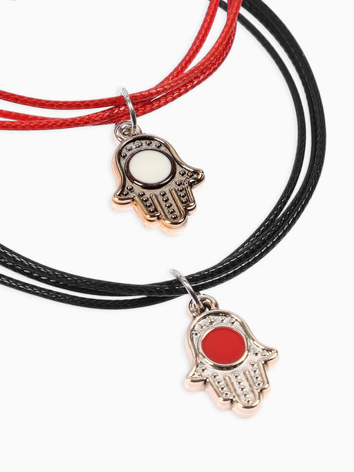 Цена за 2 шт. Браслеты-неразлучники "Рука Хамса"