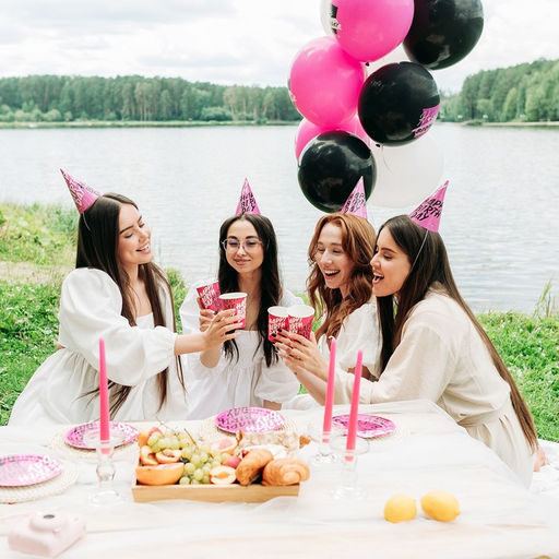 Цена за 10 шт. Стакан бумажный Happy Birthday, 250 мл - Страна карнавалия фото 8