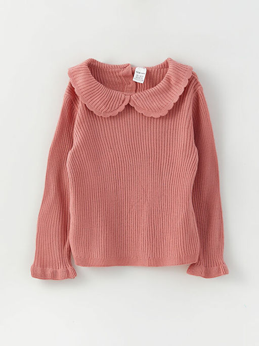 Bebe Yaka Uzun Kollu Ekose Desenli K?z Bebek 3l? ?ort - Waikiki фото 2