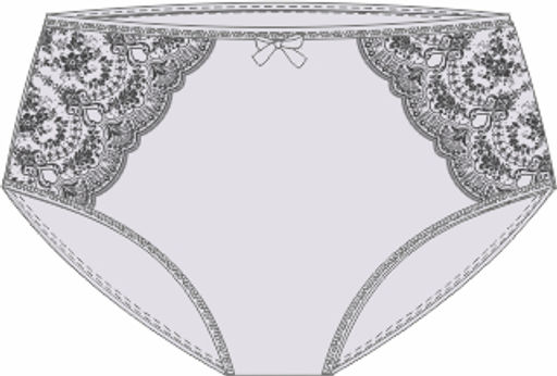 ТРУСЫ ЖЕНСКИЕ "MAXI SLIP" арт. 1900W-40075.1L-211