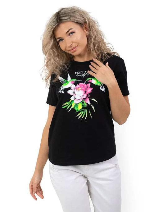 Футболка женская 098-1 - Вега фото 4