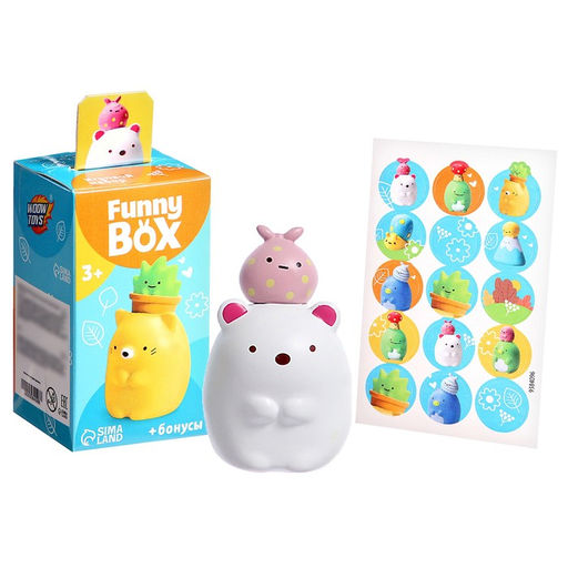 Игровой набор Funny box, зверята, МИКС - Woow toys фото 4