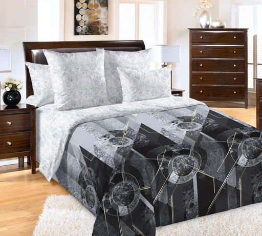 Постельное белье - Перкаль Меркурий Евро (молния) - Luteks фото 2