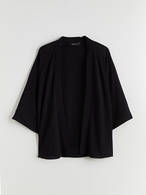 ?al Yaka Oversize Kad?n Kimono