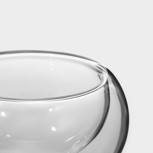 Пиалы с двойными стенками Magistro Сакура, набор 6 шт.: 50 мл, стекло  фото 5