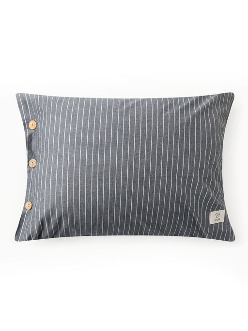 Постельное бельё 1.5-спальное «Этель» Quiet shade, жатый хлопок, серое