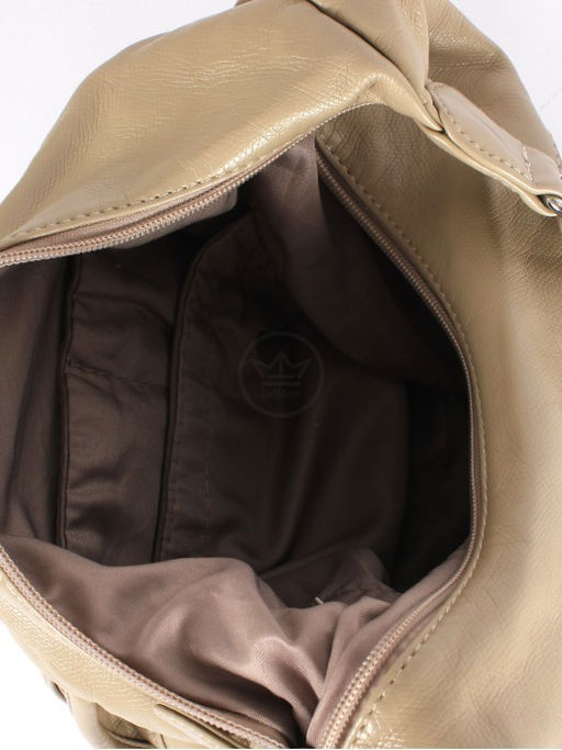 Сумка женская искусственная кожа Guecca-102, 1отд+карм/пер, плечевой ремень, бежевый SALE 264026 - Adelia фото 7