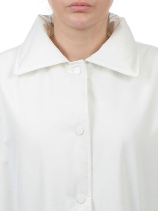 H24-216 WHITE Куртка демисезонная женская (100 гр. синтепон) - Fashion фото 4