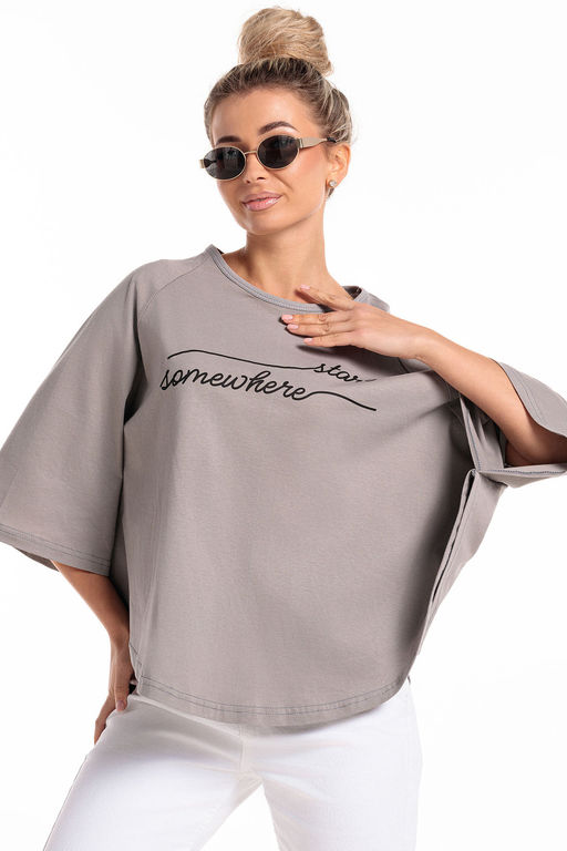 Пончо туника женская