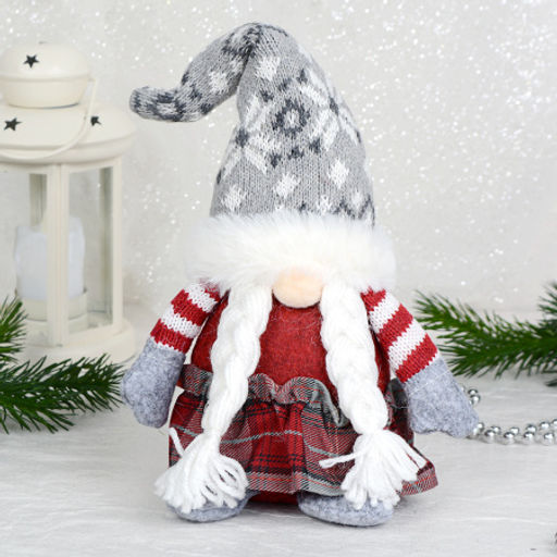 Новогоднее украшение Гном 13x8x29 см / B119 /уп 100/ - Галеонтрейд фото 2