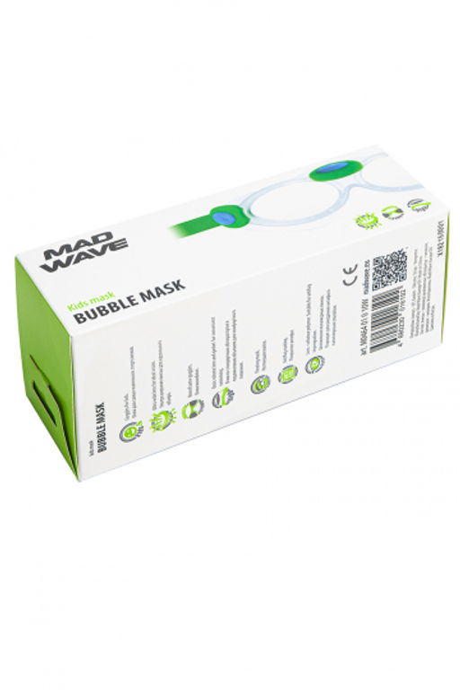 детские очки для плавания Kids bubble mask, Coaster kids, Bubble kids - Mad wave фото 5