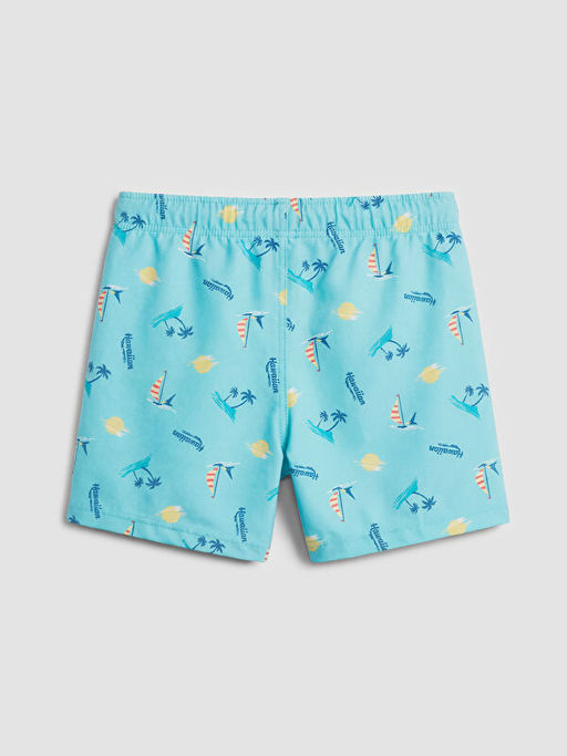 Desenli Erkek ?ocuk Deniz ?ortu