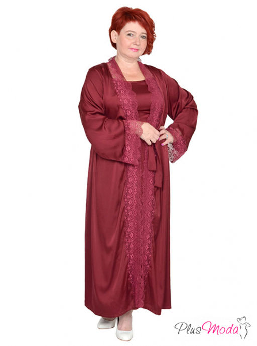 Халат Модель №1273 размеры 44-84 - Plusmoda фото 8