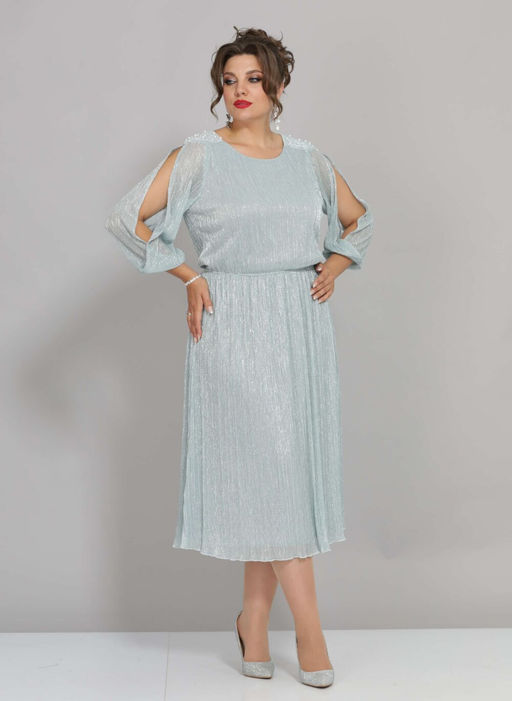 Платье Mira Fashion 5446зS-Р голубой