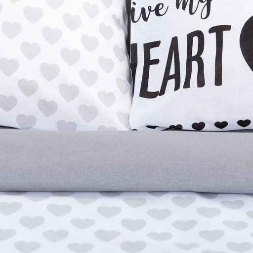 Постельное белье Этель 1.5 сп My heart 143*215 см, 150*214 см, 70*70 см -2 шт, бязь  фото 15