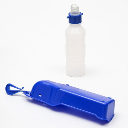 Поилка прогулочная 250 мл, синяя - Пижон фото 7